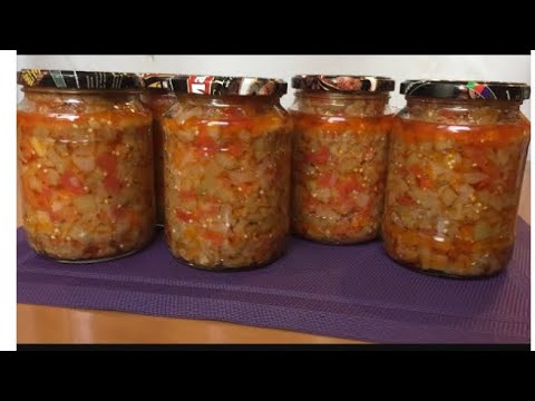 Видео: Qıslıq badımcan yeməyi,indi hazırlayın qısda rahat olun/Очень вкусны рецепт баклажанов на зиму