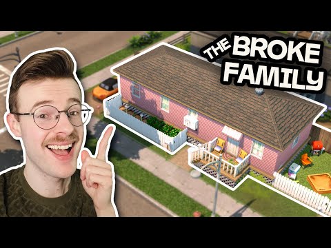 Видео: строительство дома-трейлера для разоренной семьи в The Sims 4