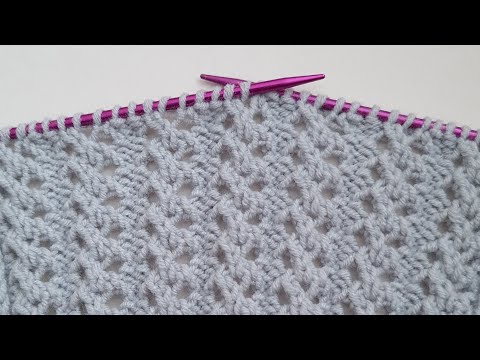 Видео: Связать жилетку за 3 дня очень легко ✅️сезонный ажурный узор спицами.