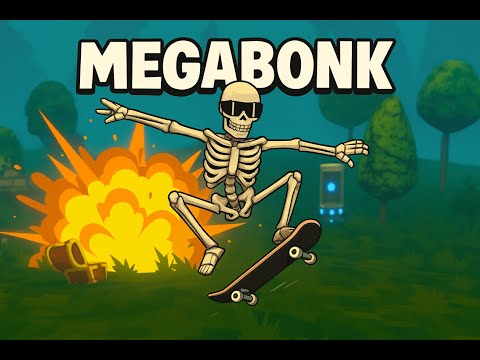 Видео: Megabonk #4 Скелет на скейтборде?