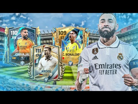 Видео: Я СОБРАЛ ЛУЧШИЙ СОСТАВ МАДРИДСКОГО РЕАЛА В FC MOBILE 25!!