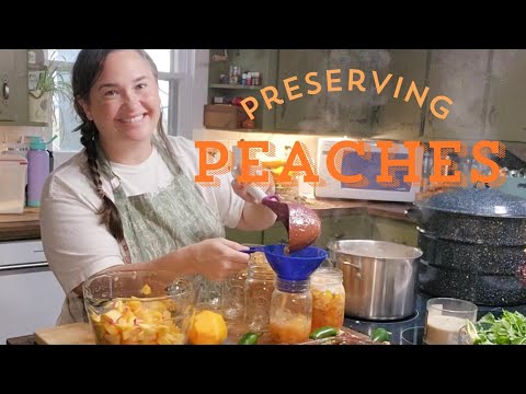 Видео: День консервации персиков | Как извлечь максимальную выгоду из персиков за 60 долларов