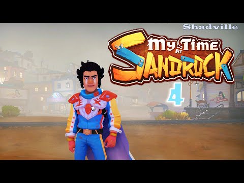 Видео: Песчаная буря ☀ My Time at Sandrock Прохождение игры #4
