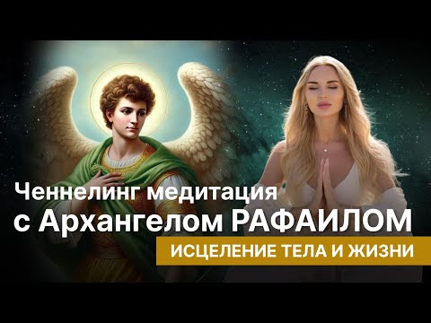Видео: Исцеление энергиями Архангела Рафаила - Ченнелинг медитация