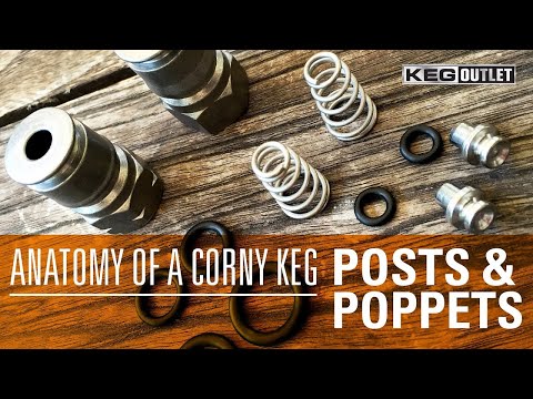 Видео: Как заменить стойки и затворы для бочонков Corny, чтобы предотвратить протечку из бочонка