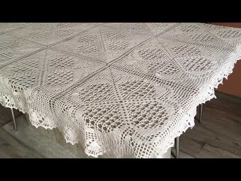 Видео: Скатерть готова//Обзор.