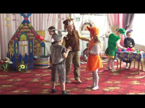 Видео: Театральная неделя в детском саду. Сказка "Теремок".