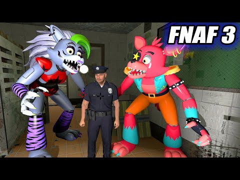 Видео: АНИМАТРОНИКИ ПУГАЮТ ОХРАННИКА FNAF 3 COOP ► Garry's Mod