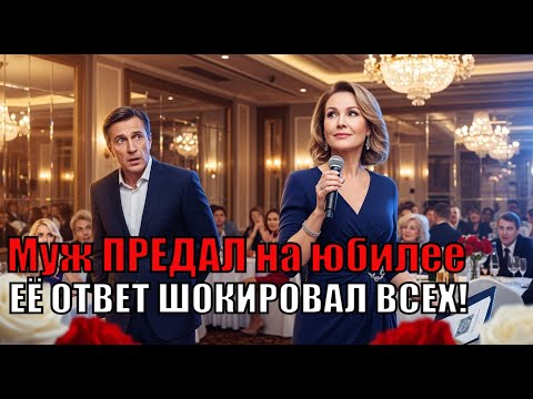 Видео: Муж УНИЗИЛ жену на серебряной свадьбе, но ОНА ОТВЕТИЛА так, что он ПОЖАЛЕЛ! 😱