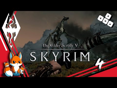 Видео: The Elder Scrolls V Skyrim — Довакин — Дракон в Вайтране #4
