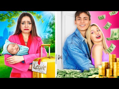 Видео: Мой Папа Ушел Из Семьи | Плохая Мама vs Хороший Папа