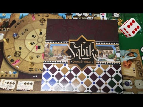 Видео: Сабика I Играем в настольную игру. Sabika board game.