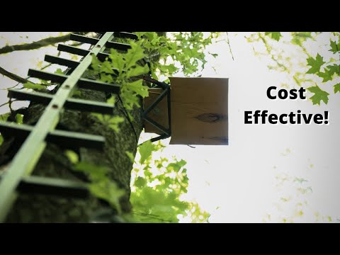 Видео: Моя самодельная готовая седельная охотничья платформа!