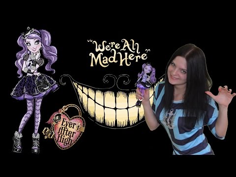 Видео: Ever After High Kitty Cheshire обзор на русском