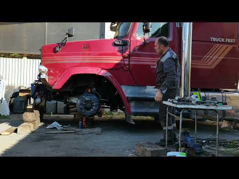 Видео: Новая подвеска кабины! #пневмо #cуперзил  Проект супер Зил