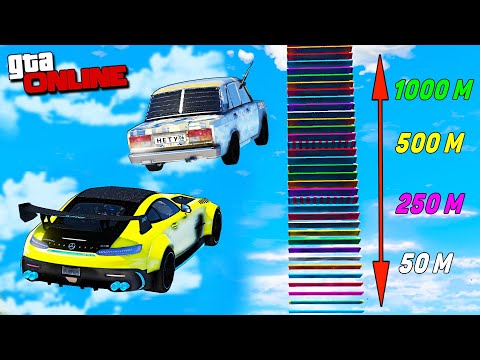 Видео: КАК ДАЛЕКО В ВЫСОТУ УЛЕТИТ ЧИТ ТАЧКА С ТРАМПЛИНА В ГТА 5 МОДЫ! ОБЗОР МОДА В GTA 5!