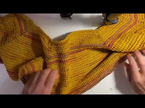 Видео: Часть 3 Подрезы #тунисскоевязание #вяжемкрючком ##вязание #вязаниекрючком #кофтакрючком