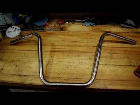 Видео: Руль для кастома. how to make handlebar for custom motorcycle