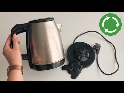 Видео: Смотри, что я сделал со сломанным чайником! перерабатывать