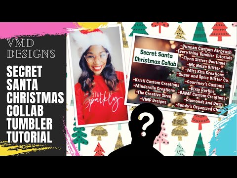 Видео: РОЖДЕСТВЕНСКИЙ КОЛЛАБ YOUTUBE TUMBLER MAKER 2021: Создаём рождественский стакан для коллеги-мастера