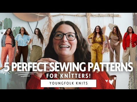 Видео: 5 идеальных выкроек для вязания спицами🧵 🧶