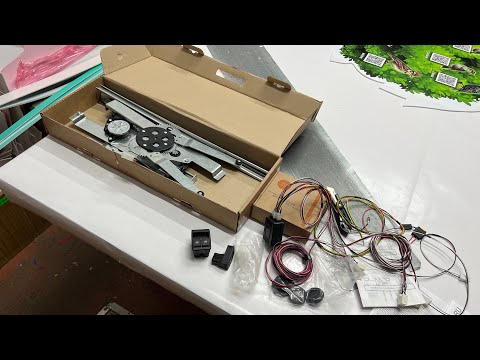 Видео: Стеклоподъёмники Volkswagen T3