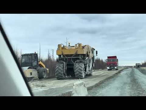 Видео: Салехард-Новый Уренгой-Салехард. Changan CS35 Plus ТО-1. #янао #дорога #чанган