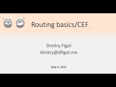 Видео: CCIE за год. Основы маршрутизации и CEF