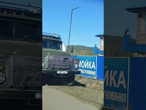 Видео: Щучинск,едем в карьер, ул.Амангельды.