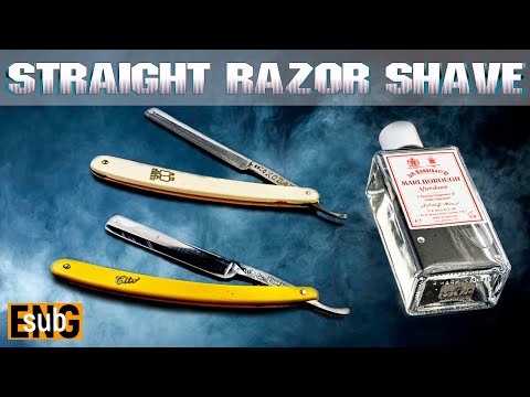 Видео: Бритьё в два прохода - ОПАСНАЯ БРИТВА. Как правильно бриться ОПАСНОЙ БРИТВОЙ | Бритье с HomeLike