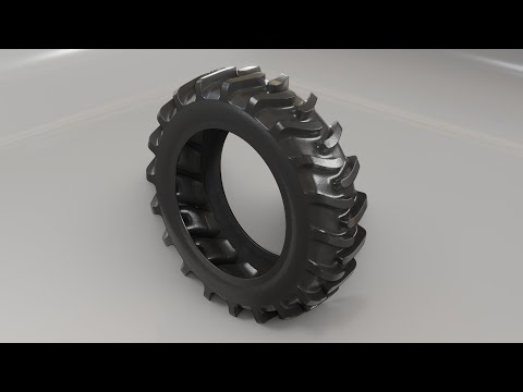 Видео: Blender, моделирование покрышки