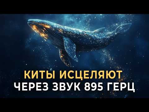 Видео: 895 гц Исцеляющее Пение Китов для Снятия Напряжения, Энергетических Блоков и Глубокой Релаксации