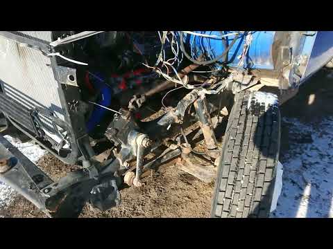 Видео: ремонт газ 3307 часть 1 разборка, снятие кузова, кабины, морды.