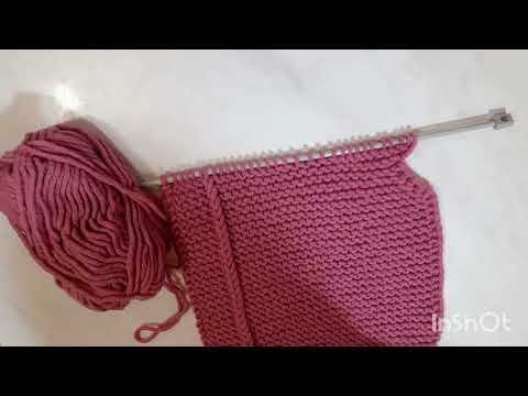 Видео: Капор спицами часть 2 #вяжемкапорспицами