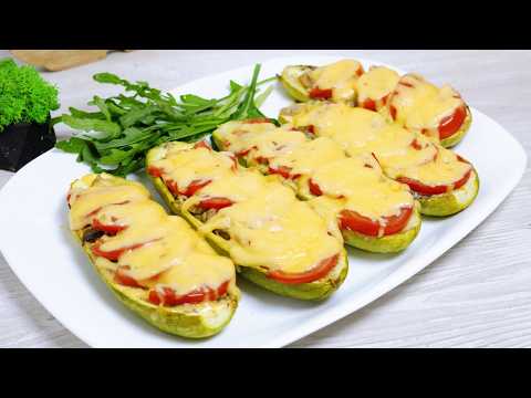 Видео: Вкуснее ГОЛУБЦОВ🔥Кабачки с НАЧИНКОЙ По-ТУРЕЦКИ в Духовке БЕЗ ХЛОПОТ