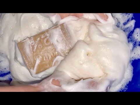 Видео: Мыление Хозяйственного Мыла 😋😈🤩 В разных ракурсах 😁
