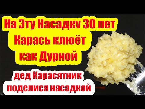 Видео: ДИКИЙ ЖОР КАРАСЯ. Насадка на Карася Карп Лещ Супер Рыболовная насадка для карася