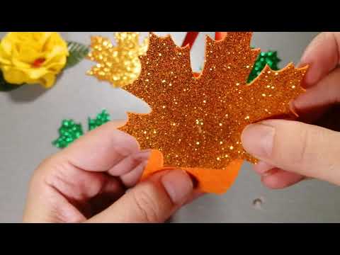 Видео: осенний ободок)