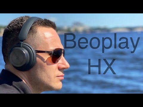 Видео: B&O Beoplay HX беспроводные накладные наушники для путешествий.