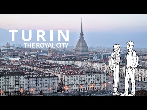 Видео: 4K Турин 🇮🇹 Часть 2: Королевский город (путь GPX в описании)
