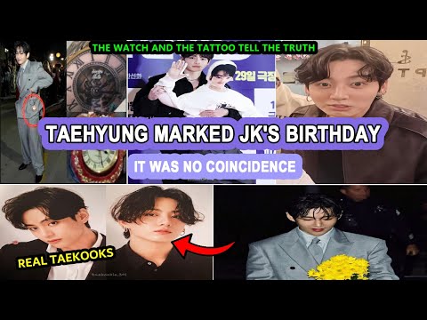 Видео: ЯВНЫЕ ЗНАКИ ОТ TAEKOOK! 😱 ЧАСЫ Тэхёна и ТАТУИРОВКА Чонгука раскрывают ВСЁ 💞✨