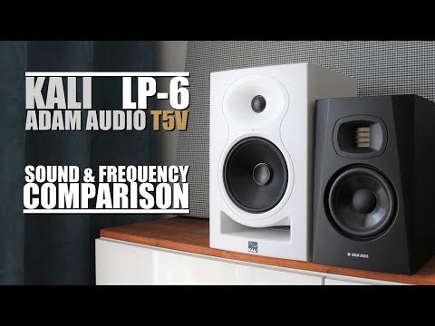 Видео: Kali LP-6 против Adam Audio T5V || Сравнение звука и частотных характеристик