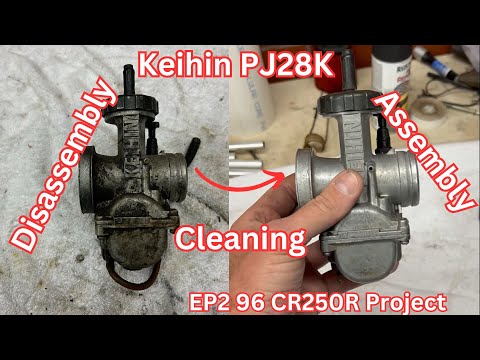 Видео: Ремонт карбюратора Keihin PJ38 EP2. Разборка, чистка, сборка. Проект Honda CR250R 96 года.