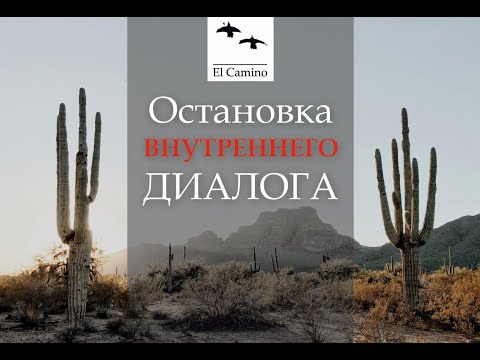 Видео: Остановка ВНУТРЕННЕГО ДИАЛОГА