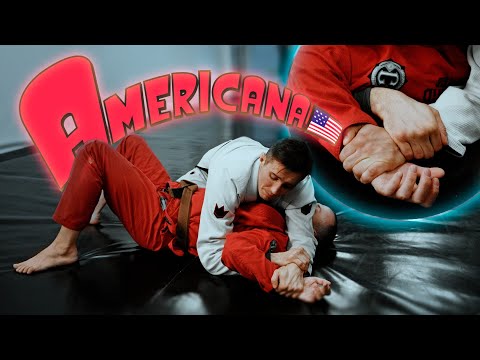 Видео: Американа из сайд контроля и маунта из джиу джитсу