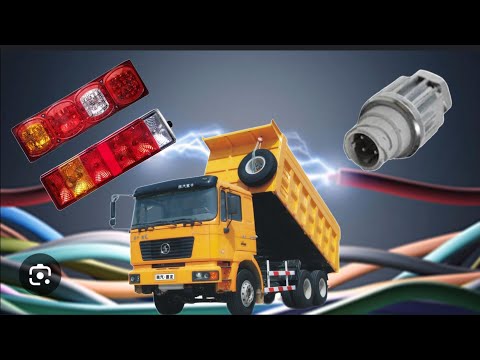 Видео: ⚡ SHACMAN F2000⚡ Замыкание задних фонарей 💥. Часть 2