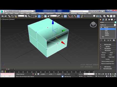 Видео: Модификатор Edit Poly в 3Ds Max. Видеокурс "3Ds Max для архитектурного моделирования"