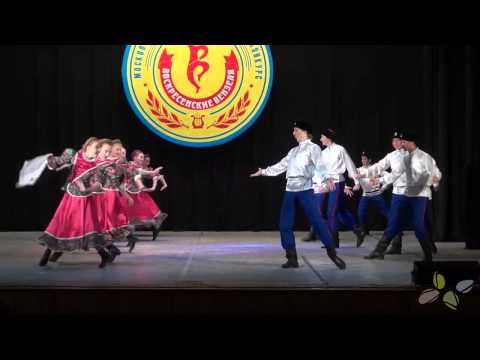 Видео: Большой казачий пляс «На привале»