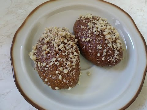 Видео: Рождественское греческое печенье "Меломакарона".