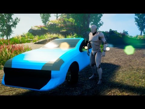 Видео: Как делают игры. Создание автомобиля, как в него садиться и ездить. Уроки по Unreal Engine 4